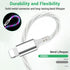 Aolcev Charger Cable for iPhone Light Up Glowing Fast Charging Cord, 480Mbps Transfer Speed Charging Cable Compatible with iPhone 14 13 12 11 Pro ...