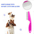 4 Pcs Pet Grooming Kit for Small Long and Short Haired Dog Cat and Puppy, Flea Comb For Dogs and Cats Pet Lice Comb, Tear Stain Remover Comb,with ...