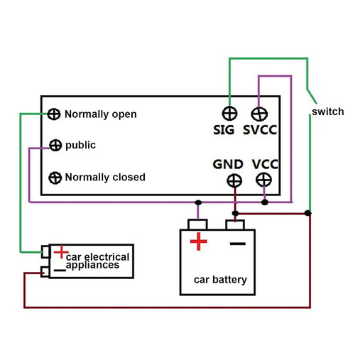 Timer Relay Module DC 12V Delay Timer Switch Relay Board Adjustable 0 to 25 Second Trigger Turn Off Module for Car Lamp Delay......