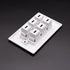 6 Port Buckle Free Welding USB Type-A/USB Type-C Wall Outlet Panel, Disscool Type C Wall Outlets with USB Ports White Compatible with iPhone/Samsu...