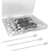 200PCS Corsage Pins, Teardrop Pearl Sewing Pins, Long 2inch Straight Sewing Wedding Bouquet Pins for Wedding, Jewelry, Flower DIY Decoration, Quil...