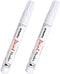 White Paint Pens marking pens Permanent Markers - 2 Pack Oil Based Waterproof Markers for Tire, Rubber,Wood, Rocks, Metal, Canvas,Plastic, Dark Su...