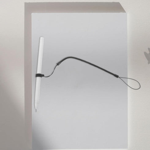 NUOBESTY Plastic Elastic Tether Lanyard for Touch Pens 8pcs Retractable Coiled Spring Anti-Lost Stylus Pen Lanyards Tablet Touchscreen Tether with...