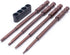 Racing 4pc 1/4" Metric Hex Bit Set, Electric Screwgun, Power Drill RC Hobby RC Model RC Truck (1.5 2.0 2.5 3.0mm)...