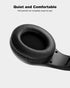 Portable Personal FM Radio Headphones with Best Reception, Wireless Headset FM Radio Ear Muffs for Walking, Jogging Powered by 2 AA Batteries(Not ...