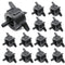 1/2 GPH Drip Irrigation Emitters, Pressure Compensating Steady Water Flow Drippers Dig Kit for 1/4 Inch Drip Irrigation Tubing, Garden Patio Lawn ...