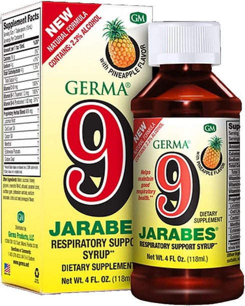 Germa 9 Jarabes 4 OZ...