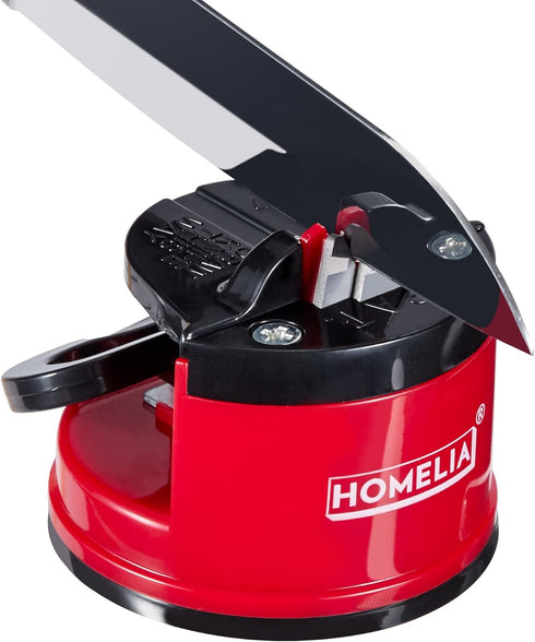 Knife Sharpener for Kitchen Knives - Knife Sharpening Kit - Afilador De Cuchillos - Kitchen Knife Sharpener with suction cup - Blade Sharpener - P...