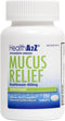 HealthA2Z® Mucus Relief | Guaifenesin 400mg | Immediate Release | Expectorant (150 Counts)...