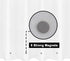 Barossa Design Frosted Shower Curtain Liner with 6 Magnets - Waterproof PEVA Shower Liner for Bath Tub, 72" x 72" Standard Size, PVC Free, Metal G...