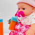 Baby Doll bottle Accessories Toys Baby Doll Magic bottles Playset Disappearing Bottles with Pacifier for Little Girls (big set(for 12-18" doll))...
