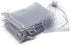 100Pcs Organza Bags with Drawstring 4x6 Inches, Small Mesh Jewelry Candy Pouches Wedding Party Christmas Favor Gift Bags (Gray)...