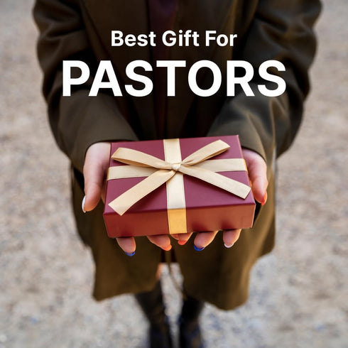 Swanson Christian Products Embroidered Hand Towels - 'Pastor' - Gifts for Pastor, Clergy, & Ministers - Pastor Towel - Hand Towel with Gold Letter...