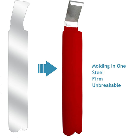 Fpz-bd7" 1Pcs Red Vinyl Siding Tools,Vinyl Siding Removal Tool For Install and Repair Vinyl Sidings Without Damage Siding With Extra Long Anti-ski...