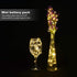 24 Pack Fairy Lights Battery Operated String Lights-3.3ft 20 LED Silver Wire Warm White for Wedding,Party,Table Centerpieces,DIY Crafts,Mason Jars...