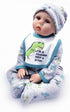 Reborn Baby Dolls Boy Clothes 22 inch Dinosaur Outfit Accessories 5 pcs Sets Fit 20-22" Newborn Dolls Clothing...