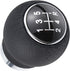 Abfer 5 Speed Shifter Knob Car Stick Gear Lever Shifting Knobs Shift Ball Replacement for Most Manual Vehicle Truck (Black)...