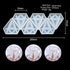 Cake Silicone Lollipop Molds Jelly and Candy Molds Cake Mold Variety Shapes Cake Decorating Form Silicone Bakeware 2PCS (H_Diamond)...
