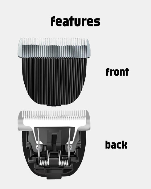 Dog Clipper Blades Compatible with HOLDOG Replacement Blades for HOLDOG Dog Clippers Dog Grooming Kit, 2 Pack Dog Clipper Replacement Blades, 2 Cl...