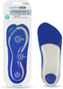 Comfort Zone Tri-Balance Gel Orthotic Insoles for Men, 3/4 Length Orthotic Inserts for Men‘s Shoe Sizes 8-12, 1 Pack...