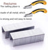2 Pcs Staple Remover Tool Heavy Duty Staple Puller Upholstery Staple Remover for Office,School and Home...