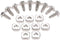 gohantee 279393 Dryer Cord Screw Kits 9 PCS Replacement for Whirlpool and Kenmore Terminal Block Replaces WP279393 AP3020386 279393D 279393VP 3184 AH334188 EA334188 PS334188