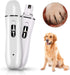 Electric Dog Nail Grinder, 2-Speed Electric Rechargeable Pet Nail Trimmer Paws Grooming & Grinding Tool for Small Medium Large Dog & Cats, Include...