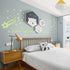 121Pcs Glow in The Dark Ceiling Wall Stickers Stars and Words - Sweet Dreams - Glowing Wall Decor for Kids Nursery Bedroom Living Room...