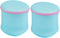 HOMSFOU 2pcs laundry bag mesh wash bag bra washing bag zipper mesh bags Travel Storage Organizer Clothing Washing Bags Wash Machine Bag polyester ...