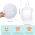 3 Pieces Hanging Laundry Hamper Laundry Bag to Hang Foldable Mesh Hamper Dirty Cloth Basket with Carry Handle Door Net for Store Cloth, Toy, Campi...
