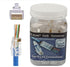 PETECHTOOL RJ45 CAT5 CAT5e Pass Through Connectors 50Pack-End Ethernet 8P8C GoldPlated Modular Plug for Unshielded Twisted Pair Solid Wire & Stand...