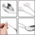 Spoons Silverware 12pcs Coffee Spoon Heart Shaped Spoons Dessert Spoon Stainless Steel Spoon Ice Cream Spoons Tea Spoons Love Spoon for Valentines...