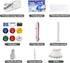 Sewing Machines, Handheld Sewing Machine Mini, Cordless Portable Electric Sewing Machine with Sewing Accessories for Beginners, Suitable for Cloth...