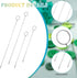 Loop Turner Sewing Tool, 4 Pieces Sewing Loop Turner Hook, Needle Hook, Crochet Sewing Supplies,Sewing Concepts, Tongue Crochet Tools,Needle Hooks...