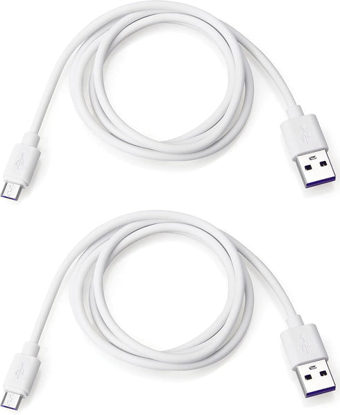 Smays USB to Micro USB Cable 3ft Charging Cord White...