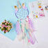 QtGirl Dream Catchers for Kids Unicorn Wall Decor for Girls Bedroom Flower Feather Wall Hanging Decoration...