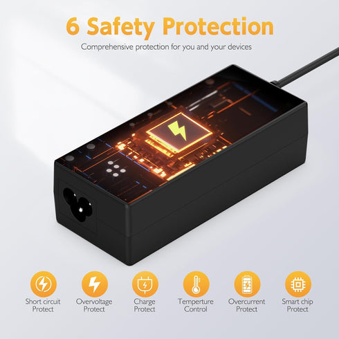 65W Laptop Charger Compatible with Asus Q551L, U56E, X551M, X555L, X540S, X45A, X550, X550ZA, X551, X551CA, X551MA, X553M, X53U, X550C; ADP-65DW A...