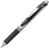 Pentel EnerGel RTX Retractable Liquid Gel Pen, 0.3 mm Needle Tip, Black Ink, Pack of 2...
