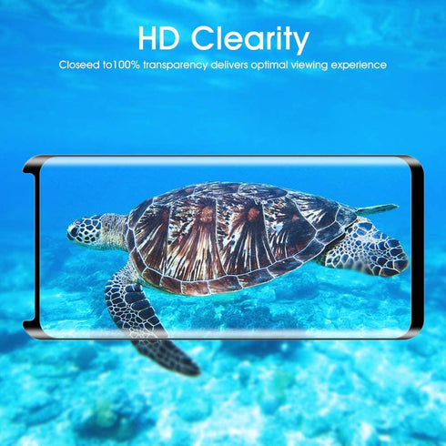 OTAO Galaxy S8 Screen Protector Tempered Glass (2 Pack), 3D Curved Dot Matrix Glass Screen Protector for Samsung Galaxy S 8 with Installation Tray...