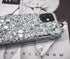Compatible with iPhone 11 Bling Glitter Case,Luxury Shiny Diamond Crystal Rhinestone Sparkly Jewelled Gemstone 3D Handmade Clear Cover Case for iP...