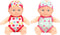 ONEST 2 Sets 8 Inch Dolls Cute Baby Dolls Include 2 Pieces Baby Mini Dolls, 2 Sets Handmade Doll Clothes...