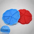 Waffle Mold?Waffle Nonstick Silicone Mold?Silicone Waffle Mould,4 Pcs Heart Shape Silicone Waffle Maker Baking Mold 5 Cavity Pancake Muffin Mold...