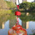Metal Ant Moat for Hummingbird Feeders, Hummingbird feeders for Outdoors Hanging, Hummingbird Feeder Accessory 4 Hooks with 4 Brushes, Red...