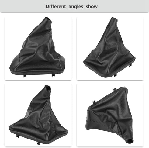 Gear Shift Boot, Left Hand Driver Car Gear Stick Shift Knob Gaiter Boot Cover Fit for E34 E36 Z3...