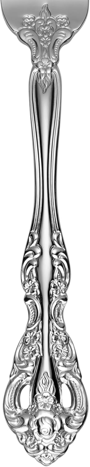 Oneida Michelangelo Fine Flatware Dinner Fork, Set of 4 , 18/10 Stainless Steel, Silverware Set, Dishwasher Safe...