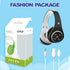 Kids Bluetooth Headphones 85db/110db Volume Limit Wireless/Wired Aux Port Foldable Noise Protection Over-Ear Build-in Mic Headphones for Kids Adul...