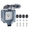STARELO 15Amp Single outdoor socket waterproof socket, wall power socket, IP66 125V 1group switch socket cover, outdoor weatherproof wall plug soc...