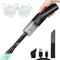 Portable Mini Car Vacuum Cleaner, High Power Cordless(400g) Handheld Rechargeable Vacuum Cleaner for Desk V06...