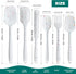 6 Piece Silicone Spatula Set - Heat Resistant Nonstick Spatulas Set with Stainless Steel Core, Food Grade Silicone Spatulas for Baking Cooking Mix...