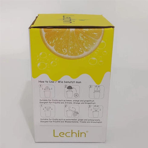 Hand Juicer - Citrus Juicer with Lemon Shape - Hand Lemon Juicer with Two Press Options for Different Fruits (Green)...